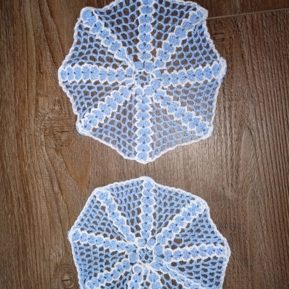Crocheted napkins